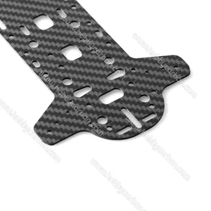 100% carbon fiber sheets 2.0x400x500mm for dji s1000 octocopter