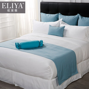 100 Giá Rẻ Chất Liệu Cotton Khách Sạn Bộ Đồ Giường Màu Trắng Bộ Đồ Giường, Khăn Trải Giường Đầy Đủ Cho Giường Đôi - Product Image 2