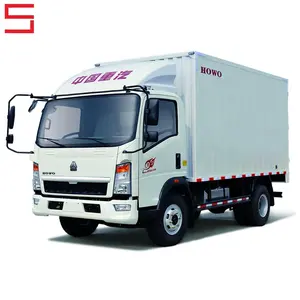 SINOTRUK HOWO 4X2 2 ton VAN LIGHT CARGO TRUCK