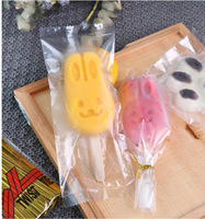 Sacs d'Emballage Thermosoudables en Plastique Transparent à Soudure à Ailette pour Sucettes Glacées DIY