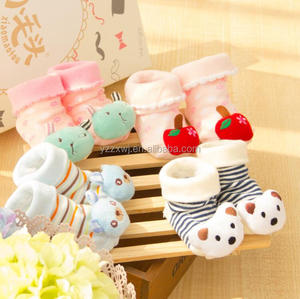 Muestra gratis antideslizante invierno dibujos animados <span class=keywords><strong>3D</strong></span> cabeza de Animal lindo niños bebé encantador lindo bebé recién nacido calcetines Animal relleno calcetín animales - Product Image 2