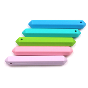 SANS BPA Bébé <span class=keywords><strong>Dentition</strong></span> <span class=keywords><strong>Collier</strong></span> Silicone <span class=keywords><strong>Dentition</strong></span> Pendentif pour Les Soins Infirmiers Mamans - Product Image 3