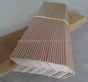 Corner Carton Box Protector Edge Angle Board Kraft Paper Cardboard ,plastic with Wood Pallet as Request Customize CN;HEB WFKD