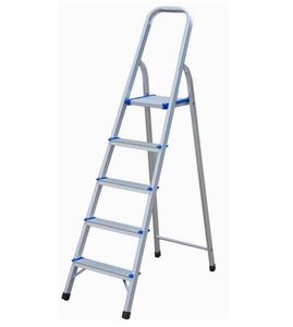 <span class=keywords><strong>Escabeau</strong></span> en <span class=keywords><strong>Aluminium</strong></span> Pliant Tabouret pliant de Petite taille 5-pied <span class=keywords><strong>escabeau</strong></span> AP-2345 - Product Image 1
