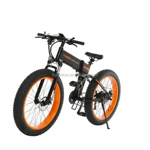 Yqebikes bicicleta elétrica 1000w dobrável, barata, passo, bicicleta mountain bike para adultos