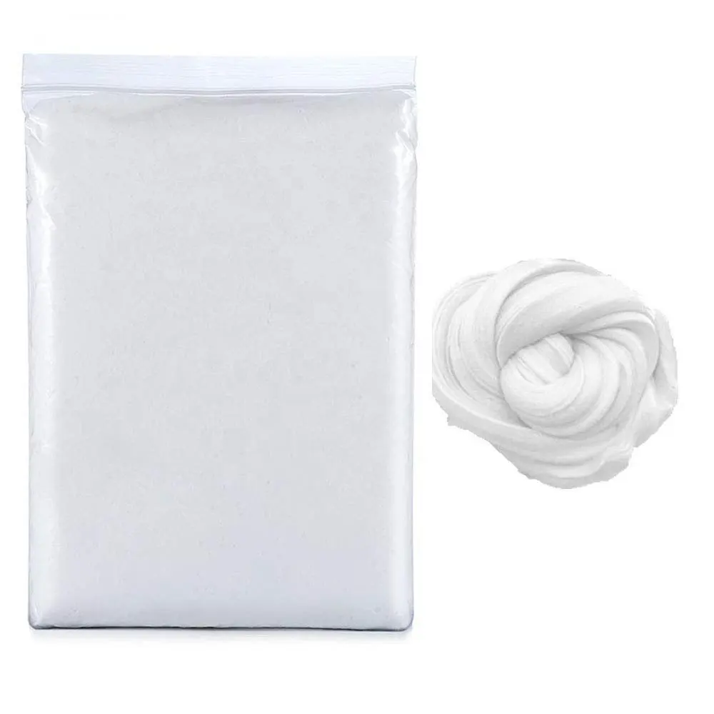 1000g Soft Clay for Slime White, 3d modeling magic white clay for slime ingredients