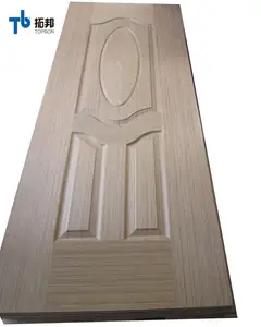 El Mejor Precio de puerta de chapa de madera de la piel para oversaes los mercados