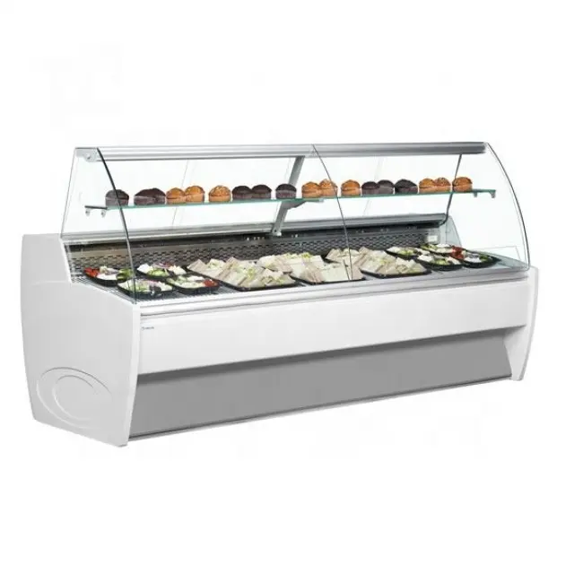 Refrigerated meat and Sushi display cases