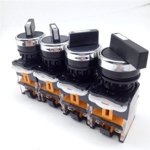 22Mm Chọn Công Tắc Nút Xoay LA38-20X3 203/209B 3 Vị Trí Bánh Răng Tự Khóa Hai Thường Mở - Product Image 2