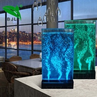 Led Acryl Aquarium Mini Water Bubble Tafel Top Decoratie