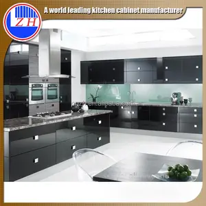 Hy Lạp dự án hiện đại acrylic sẵn sàng thực hiện tủ bếp tủ bếp