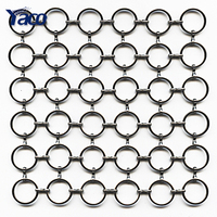 Populaire Flexibele Metalen Mesh Stof Metalen Mesh Gordijn Decoratieve Wire Mesh/Decoratieve Wandpanelen