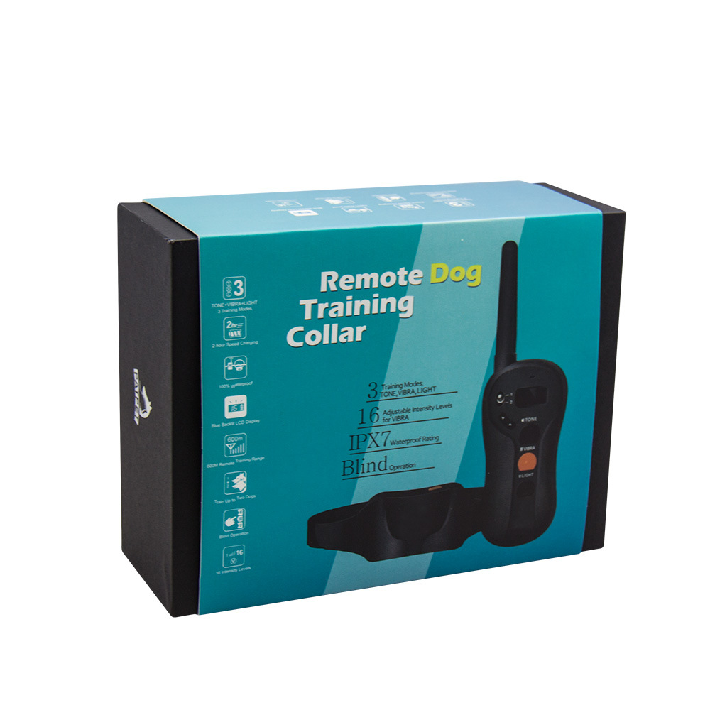 Горячие на Amazon не шок воротник обучение собак с тон, вибрации, водонепроницаемый и аккумуляторная приемник