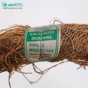 Galvanized Oval Wire Galvanized Fencing Iron Wire 21/oval Galvanized Wire
