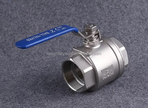 QF04 China fábrica <span class=keywords><strong>2</strong></span> ''de acero inoxidable válvula de bola de latón maneja - Product Image 6