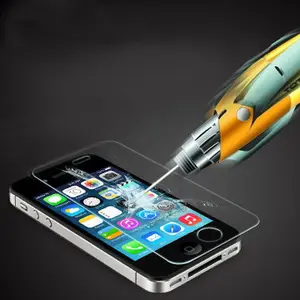 स्टॉक में!! Anti-shock0.2mm 9 H प्रीमियम गोरिल्ला एलसीडी टेम्पर्ड ग्लास स्क्रीन रक्षा के लिए iPhone 4/4 s