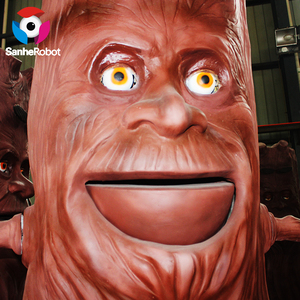 Hấp Dẫn Hot Mới Nhất Bán Lớn Bền Cuộc Sống Kích Thước Nói Cây Với Phong Trào Animatronic Nhà Máy Cho Công Viên Chủ Đề - Product Image 1