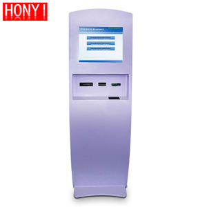 Honyi <strong>Android</strong> Wins Self Service <strong>Queue</strong> Management <strong>System</strong> Machine With All in One Embedded <strong>Touch</strong> PC Ticket Dispenser for Bank - Product Image 2