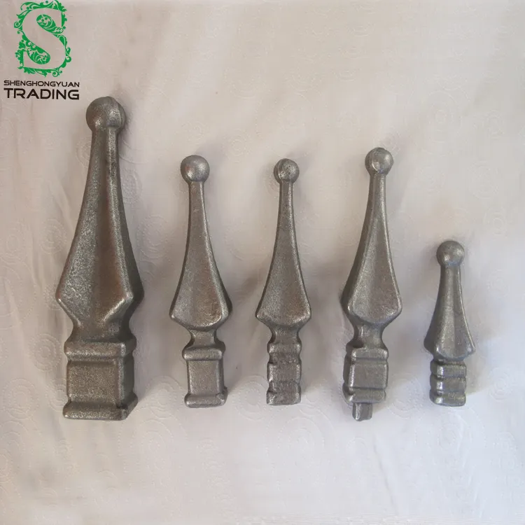 wrought iron components  cast forged spear forged steel elements