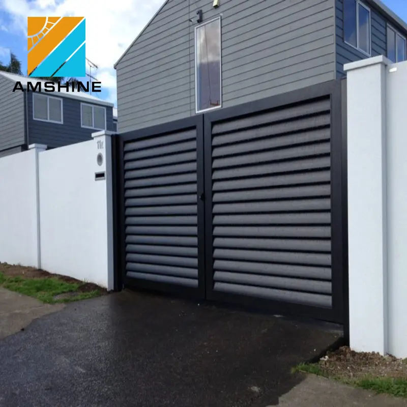 Pintu Geser Ditarik Keluaran Aluminium Modern