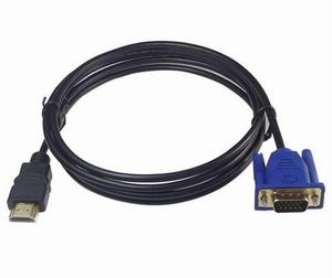 VGA Male to HD MI <strong>Output</strong> 1080P HD <strong>Audio</strong> TV AV HDTV Video HD MI to 15 Pin VGA <strong>Cable</strong> - Product Image 2