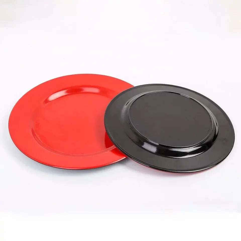 Melamine Plates Made in China Hard Plastic Lunch Plates Wholesale