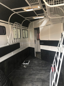 ساحة الأنف <span class=keywords><strong>2</strong></span> مقطورة تحميل أحصنة مقطورة حصان العربة - Product Image 3