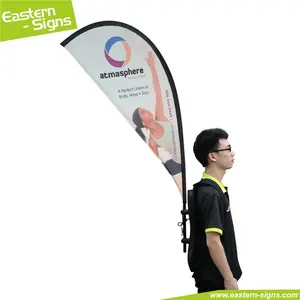 Latest Advertisement Products Walking Advertising Backpack Banner