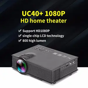 UC40 + HD1080P home mini cinema LED chiếu