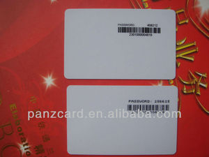 Tùy chỉnh dữ liệu in kỹ thuật số thẻ cào mã PVC mã vạch <span class=keywords><strong>Scratch</strong></span> Off thẻ Xổ Số vé trò chơi thẻ cào cho win - Product Image 2