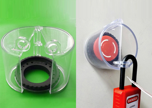 Interruptor eléctrico Dispositivos de bloqueo de botón pulsador Diámetro de instalación de 22mm Sin llave para seguridad - Product Image 4