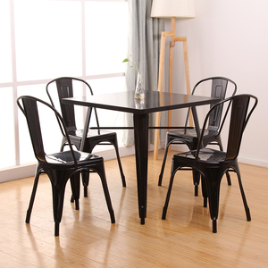 Mobili in Metallo Stile Industriale <span class=keywords><strong>Vintage</strong></span> per <span class=keywords><strong>Bar</strong></span> e Caffè da Esterno a Prezzi Convenienti - Product Image 1