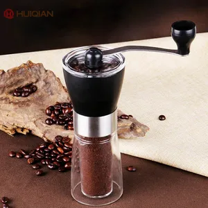 Mini kahve değirmenleri manuel Espresso kafe seramik çapak paslanmaz çelik el kahve değirmeni