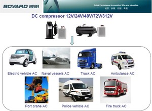 Compresseur rotatif Chine 12v Compresseur de climatisation électrique pour voiture pour camion Climatisation auxiliaire pour dormir avec alimentation CC - Product Image 3