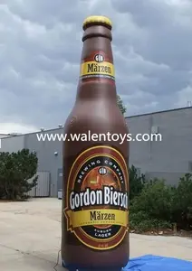 Garrafa inflável gigante de cerveja, garrafa de vinho inflável, garrafa inflável de propaganda