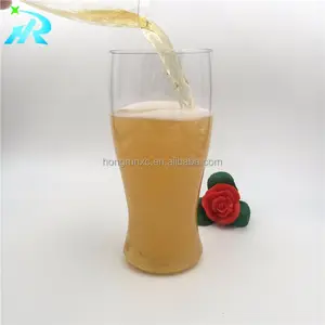 Vaso de cerveza de plástico PET sin BPA irrompible de 400ML
