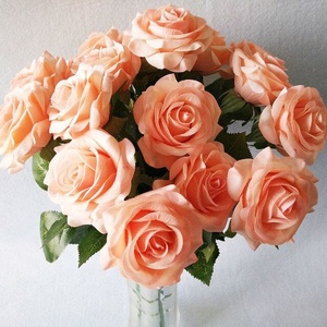 Rosa Artificial de Látex con Tacto Real de 43 cm para Bodas, Día de la Madre, Navidad, Decoración del Hogar - Product Image 3