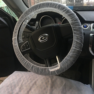 Tamaño personalizado no tejido al por mayor 17 pulgadas 13 pulgadas desechable cubierta del volante del autobús - Product Image 6