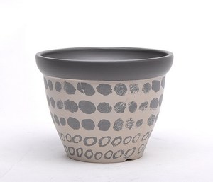 Factory Multiply Color <strong>Bulk</strong> Balcony Decorative <strong>Terracotta</strong> Wave Point Wholesale <strong>Flower</strong> <strong>Pots</strong> - Product Image 2