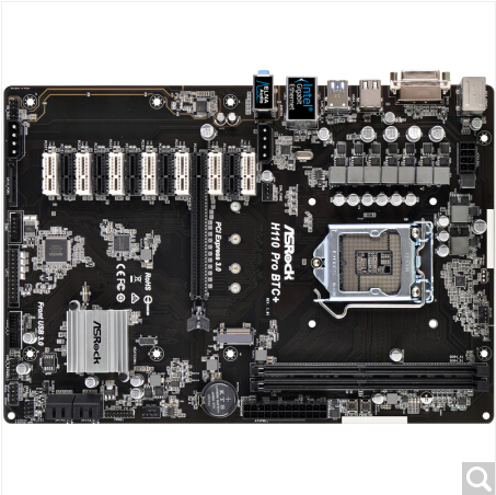 Asrock H110 PRO Motherboard - Best Support for Graphics Cards