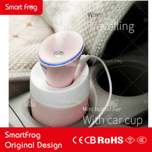SmartFrogからの車のカップを持つクレーンパーソナル加湿器 - Product Image 1