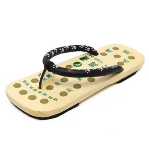 wooden japan foot slipper acupoint massager