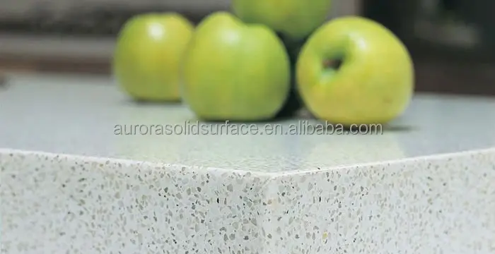 High End Solid Surface Quartz Marble Stone 5 Star Hotel Dining Tables/Artificial Quartz Slabs