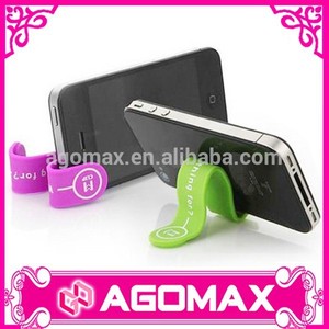 De alta calidad de regalo de <span class=keywords><strong>empresa</strong></span> magnética soporte de teléfono móvil de silicona m- clip titular - Product Image 5