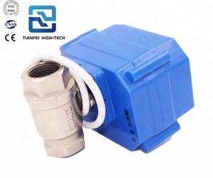 Cơ giới điều khiển bóng van điều khiển 1 inch DN25 thiết bị truyền động điện 2 cách van bi - Product Image 5