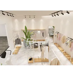 Latest New Fashion Clothing Store / Shop Design Display Racks Furniture