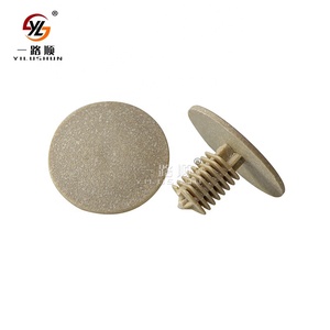 A39 500 pièces/sac Clips artisanaux en <span class=keywords><strong>plastique</strong></span>, rivets décoratifs <span class=keywords><strong>6MM</strong></span> - Product Image 3