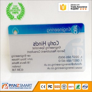 Tarjeta de PVC Transparente Personalizada CR80, Tarjeta de Plástico Transparente con Chip NFC - Product Image 3