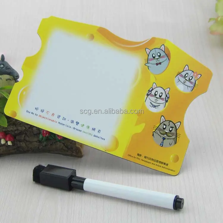 Promotion Customized Magnetic Whiteboard Notes With Board Pen