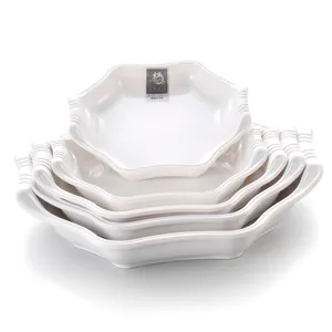 Onbreekbaar Custom Melamine Restaurant Servies, Melamine Plaat